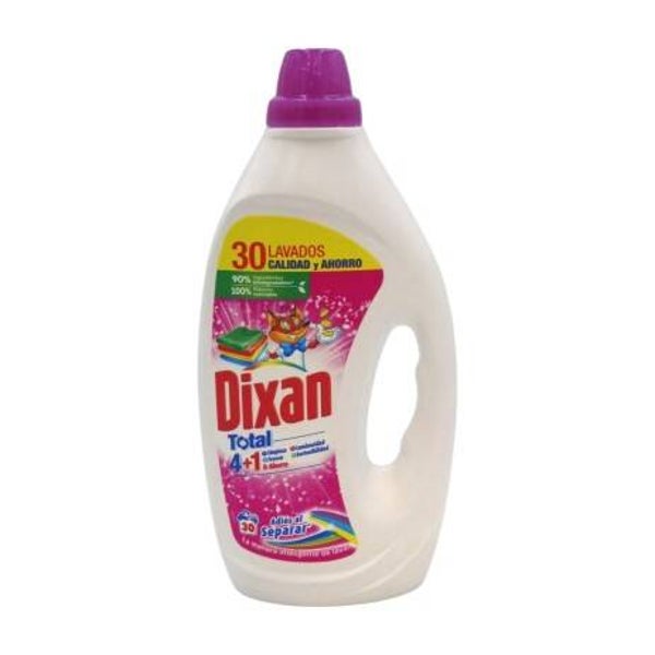 DIXAN Detergente ropa Adiós al Separar 30 lavados
