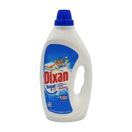 DIXAN Total Azul Detergente 28 lavados