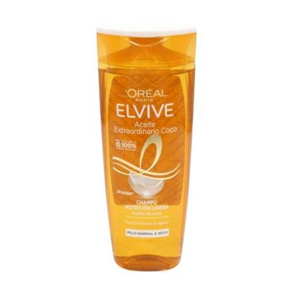 ELVIVE Champú Aceite Extraordinario de Coco 380 ml