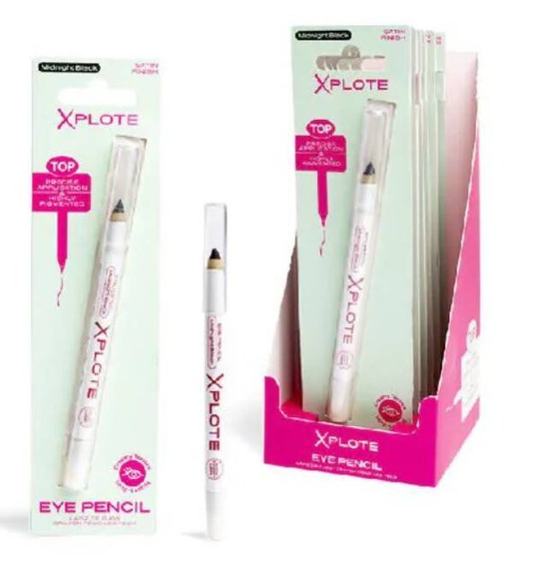 XPLOTE Delineador de ojos negro – Midnight Black
