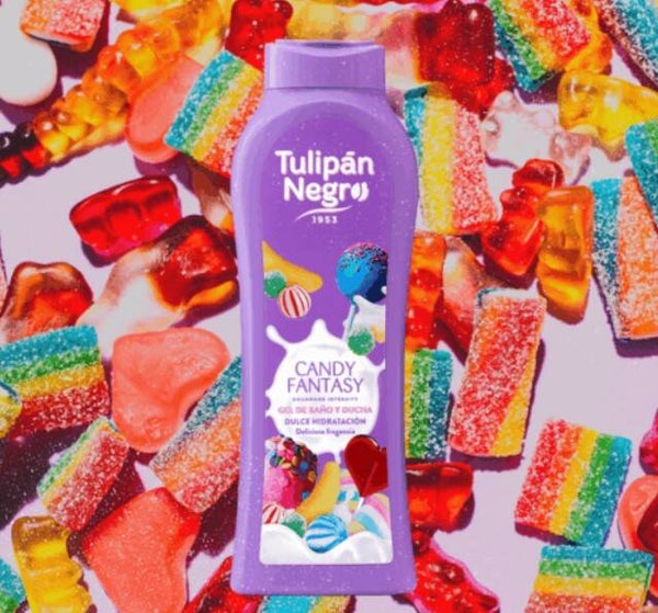 Gel de baño Tulipán Negro Candy Fantasy 650 ml