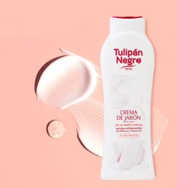 Gel de baño Tulipán Negro Crema de Jabón 650 ml