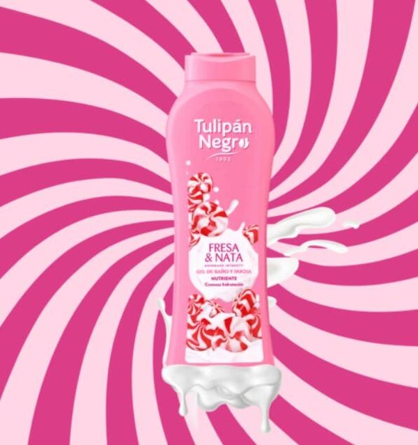 Gel Tulipán Negro Fresa y Nata 650 ml