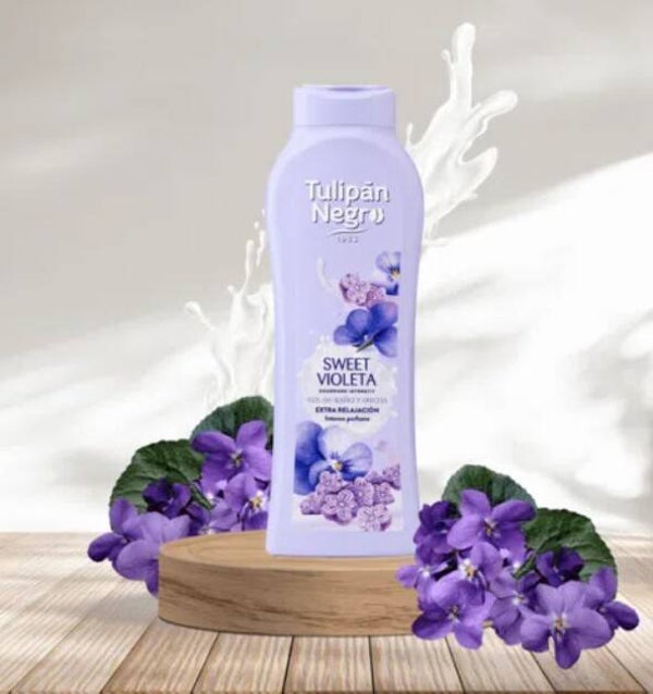 Gel de baño Tulipán Negro Sweet Violeta 650 ml