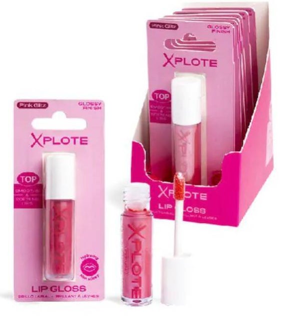 XPLOTE  Lip Gloss  Pink Glitz