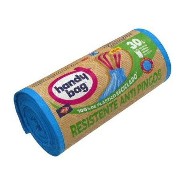 HANDY BAG Bolsas Basura Resistente Antigoteo 30 L