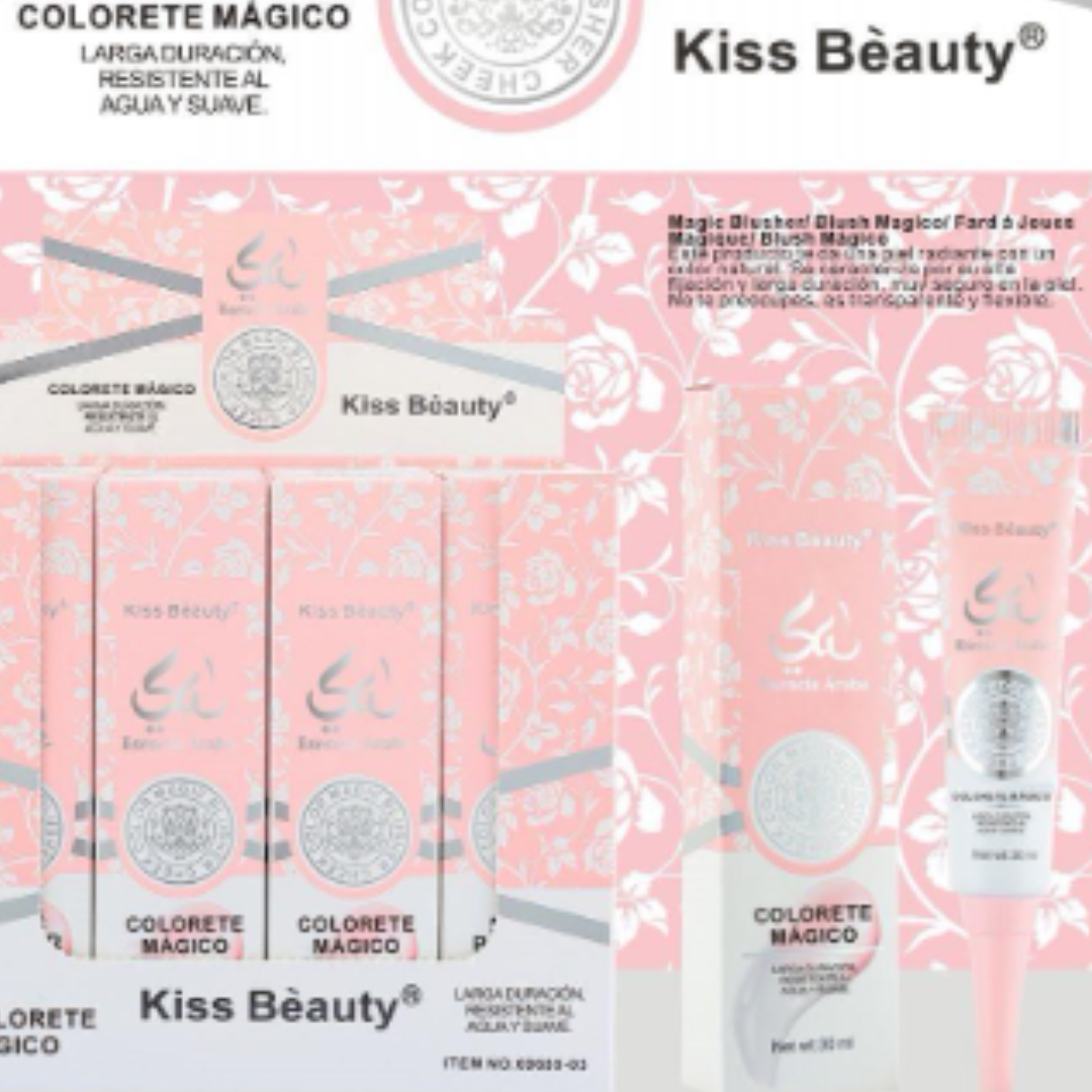 Colorete mágico Yara Kiss Beauty