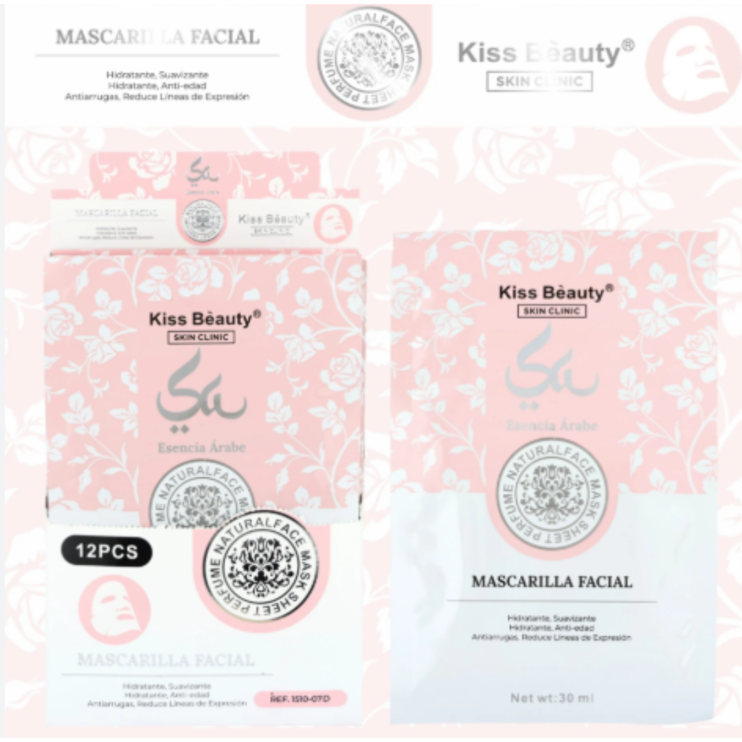 Mascarilla facial Esencia Arabe Yara Kiss Beauty