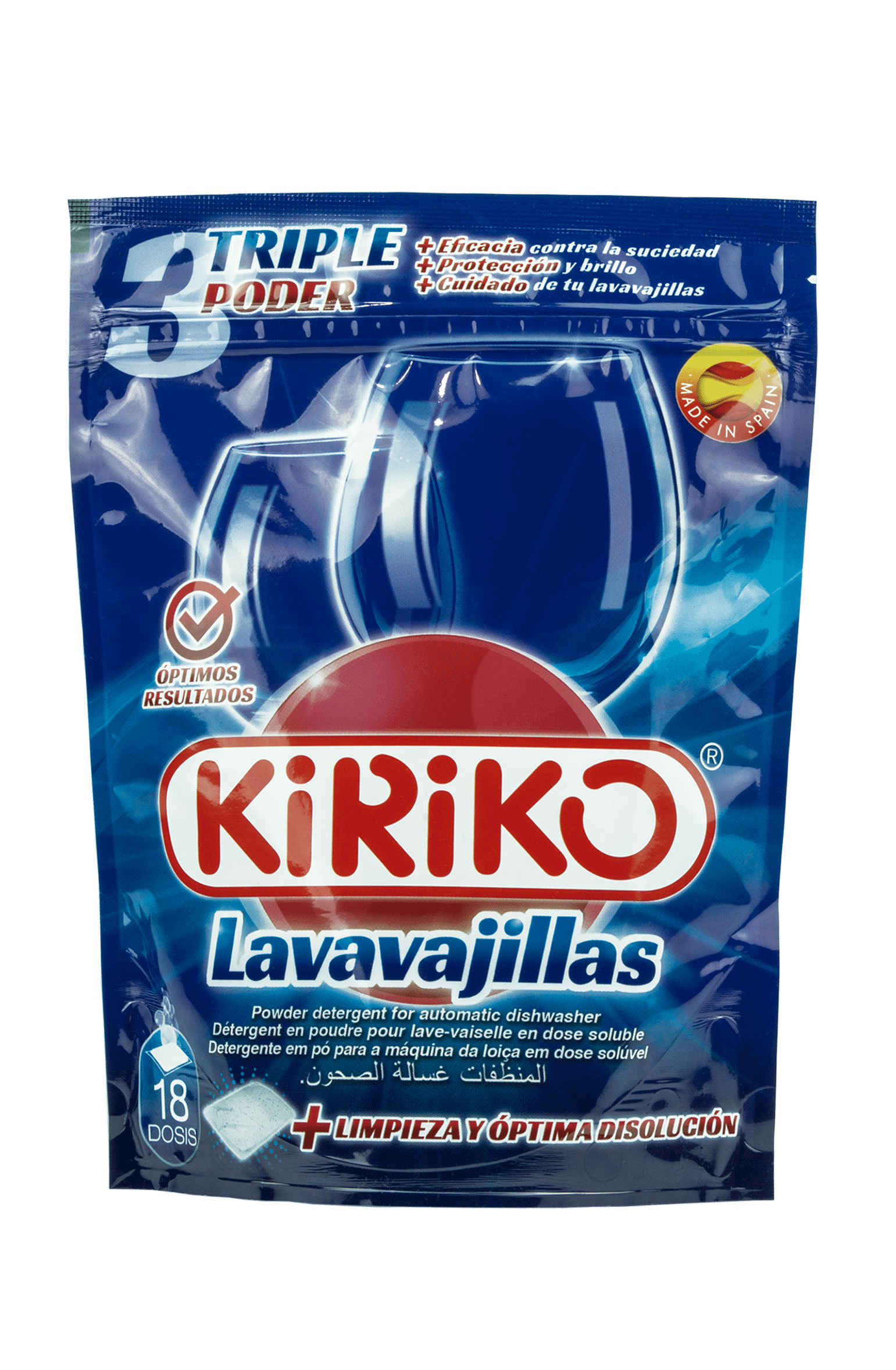 Kiriko Lavavajillas pastilla 360gr.
