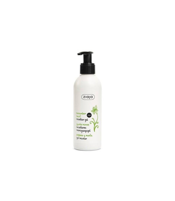 Ziaja PEPINO Y MENTA Gel limpiador micelar para piel mixta o grasa