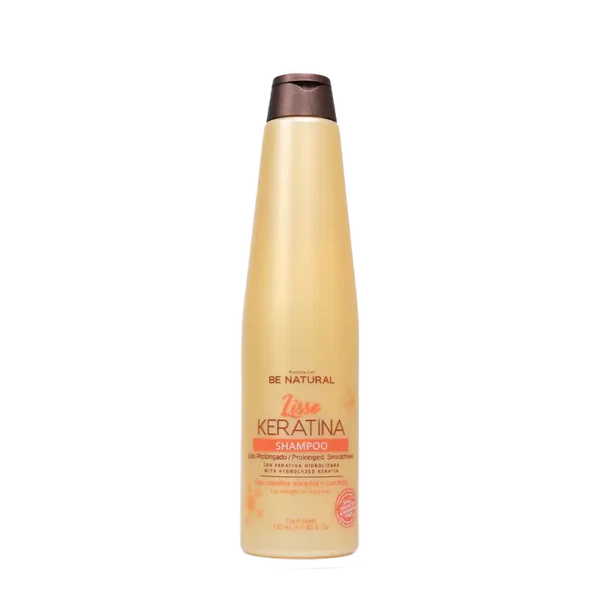 BE NATURAL LISSO KERATINA Champú 350ML