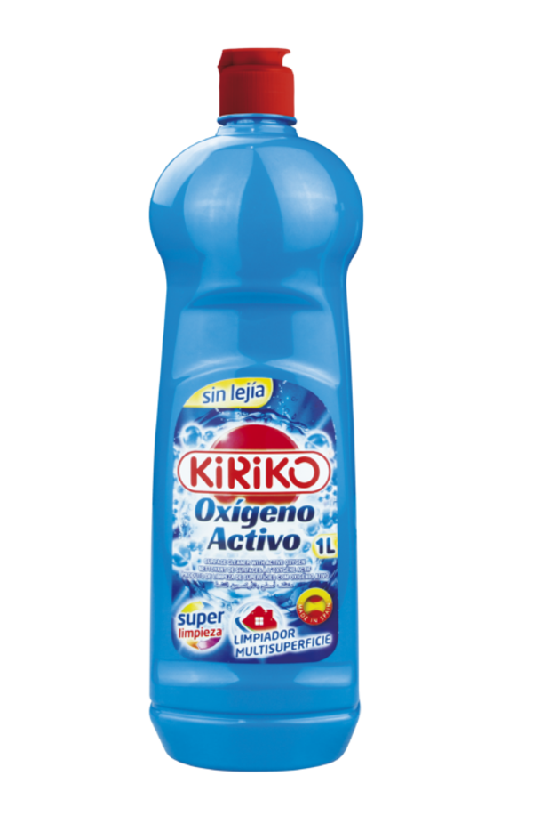Limpiador Con Oxígeno Activo kiriko 1000 ml.
