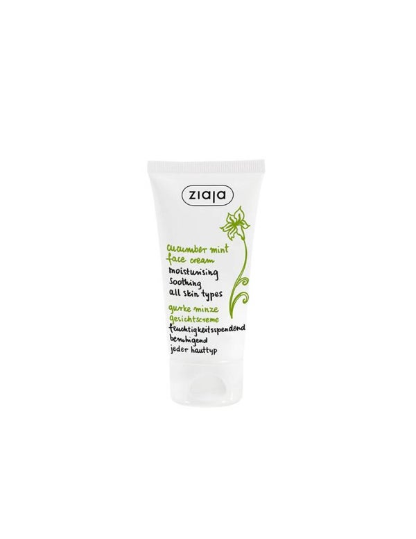 Ziaja PEPINO Y MENTA Crema facial hidratante para piel mixta o grasa