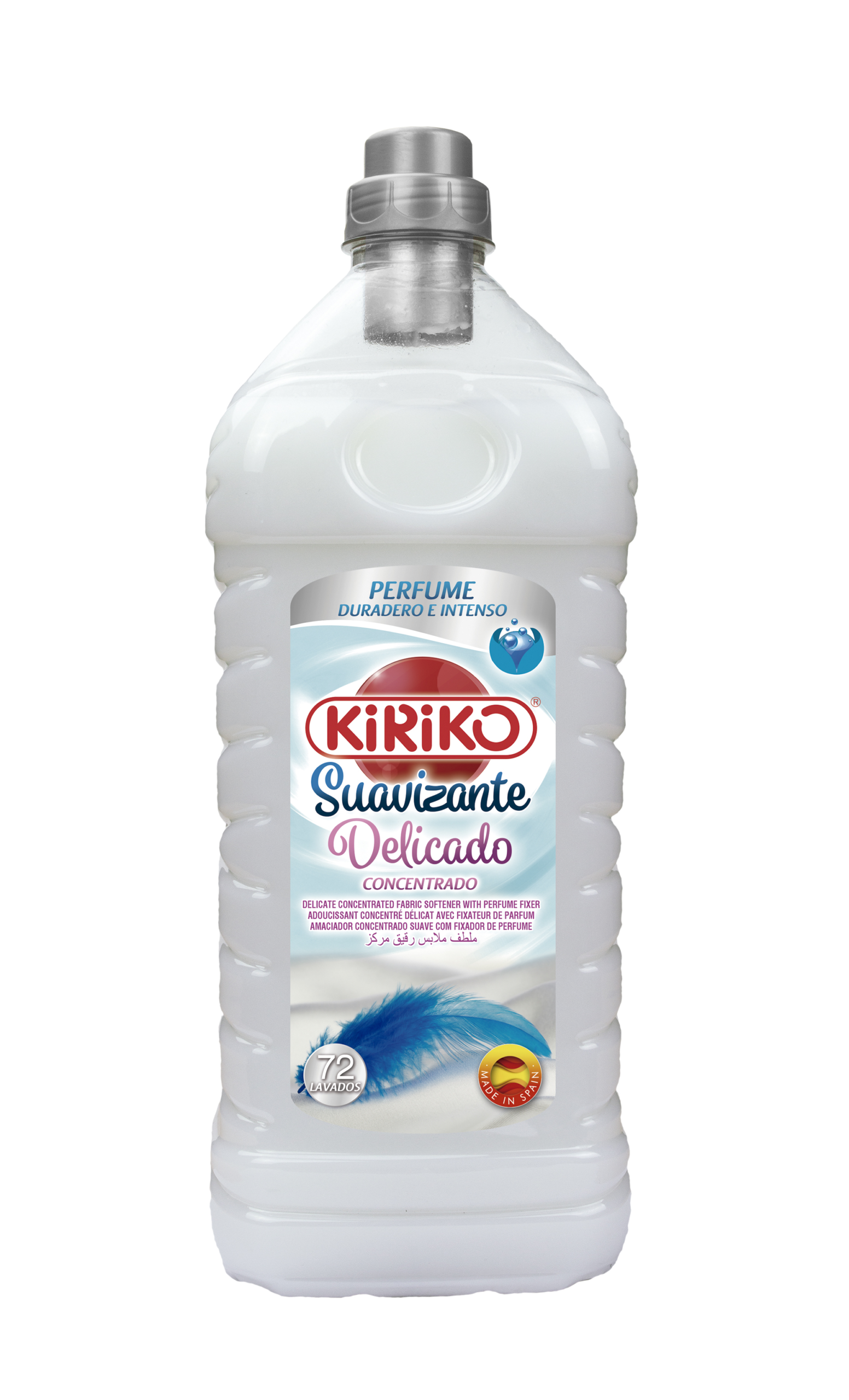 Suavizante Concentrado Delicado Con Microcápsulas 2000 ml.