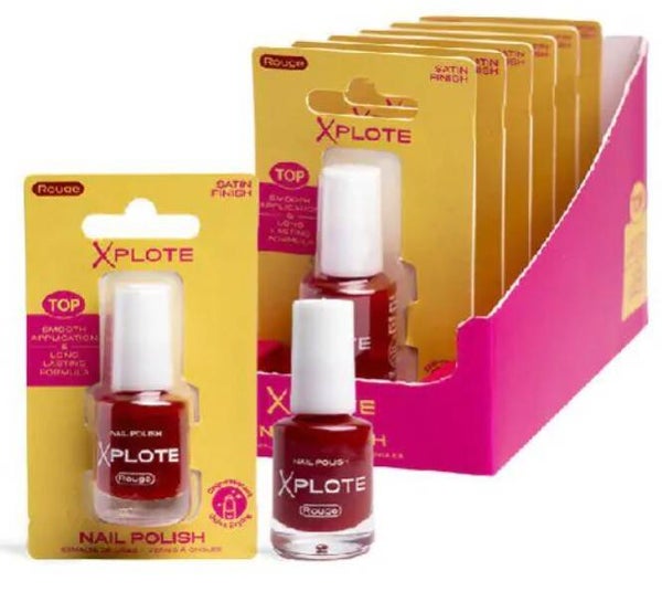 XPLOTE  Esmalte de uñas 6ml – Rouge
