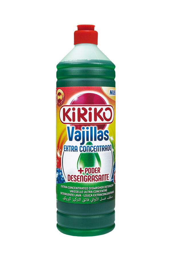 Lavavajillas Extraconcentrado Kiriko 1000 ml.