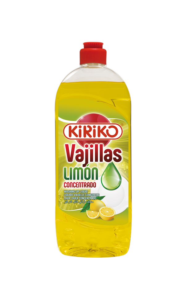 Vajillas Concentrado Limón Kiriko 750 ml.