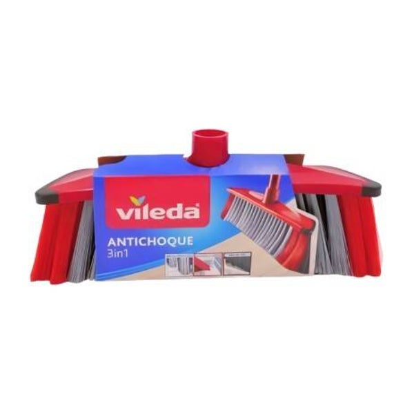 VILEDA Escoba Antichoque 3 en 1