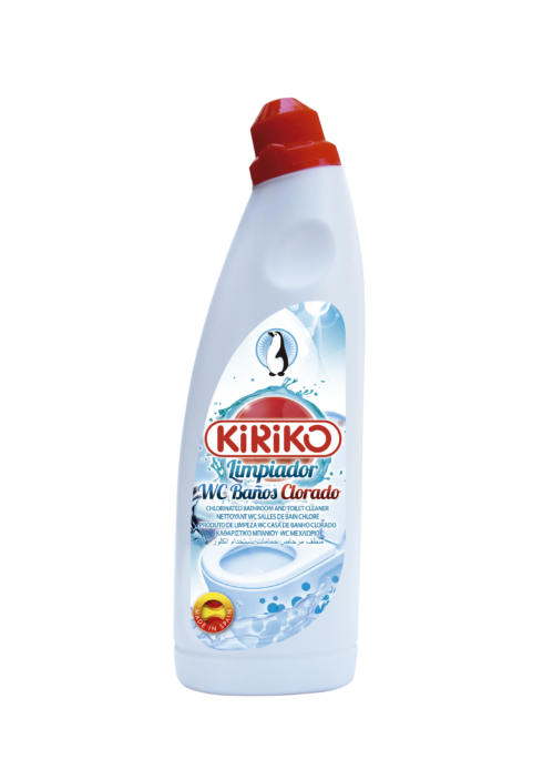 Limpiador Wc Baños Clorado Kiriko 750 ml.