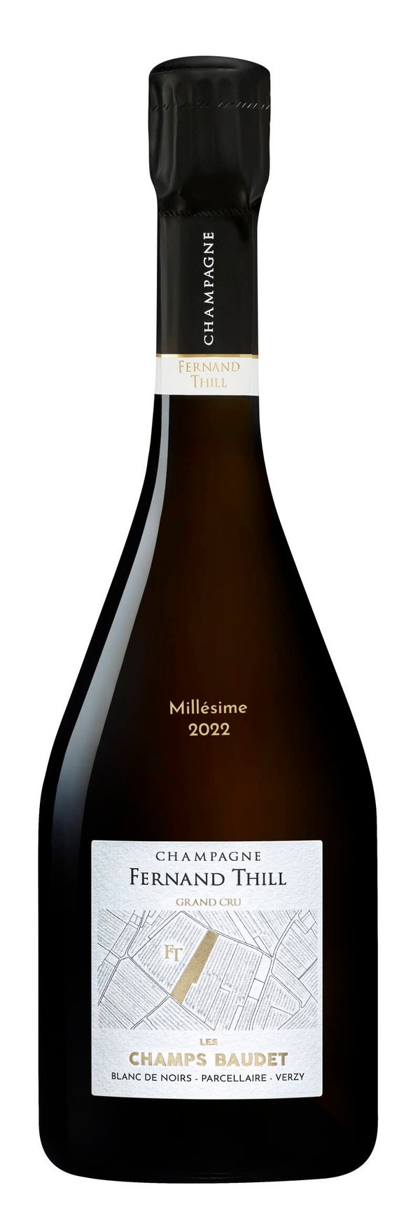 "Les Champs Baudet" Millésime 2022 - der Erste Blanc de Noirs von Fernand Thill