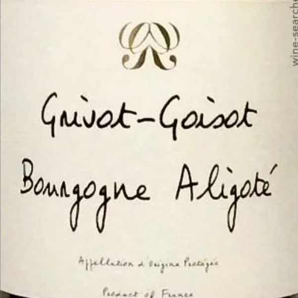 Domaine Grivot Goisot Aligote 2021 Burgundy