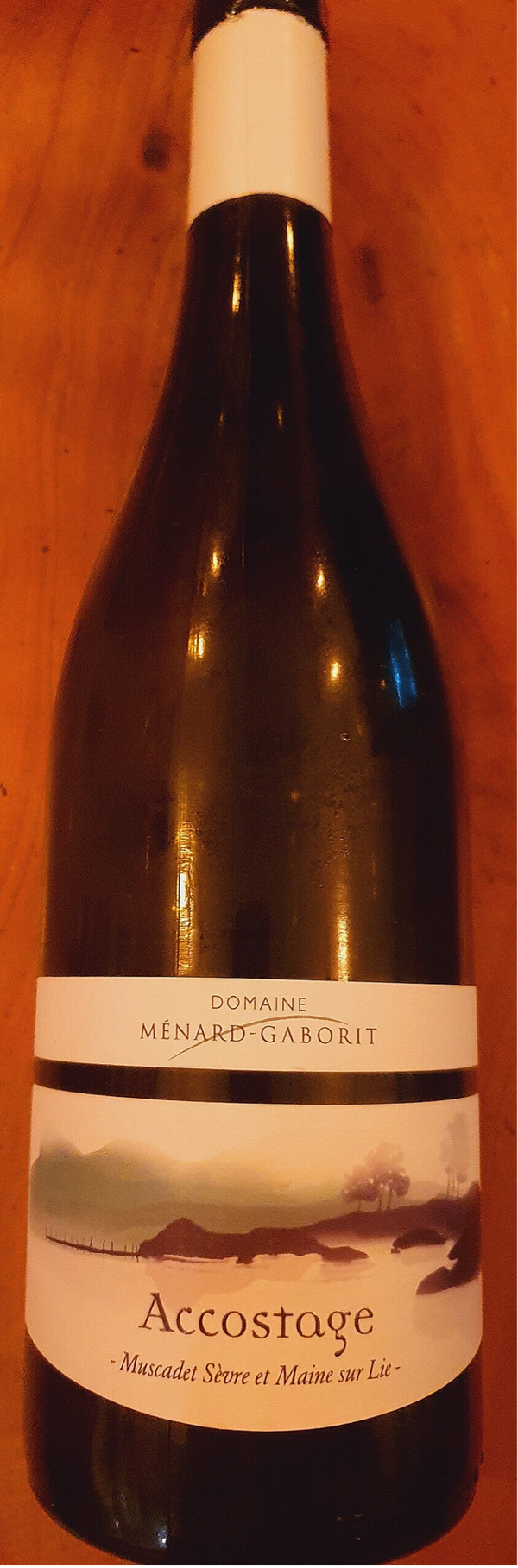 Domaine Menard Gaborit accostage Blanc 2021 Loire Valley