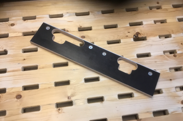 Sluitplaat mal Nemef 1200 serie