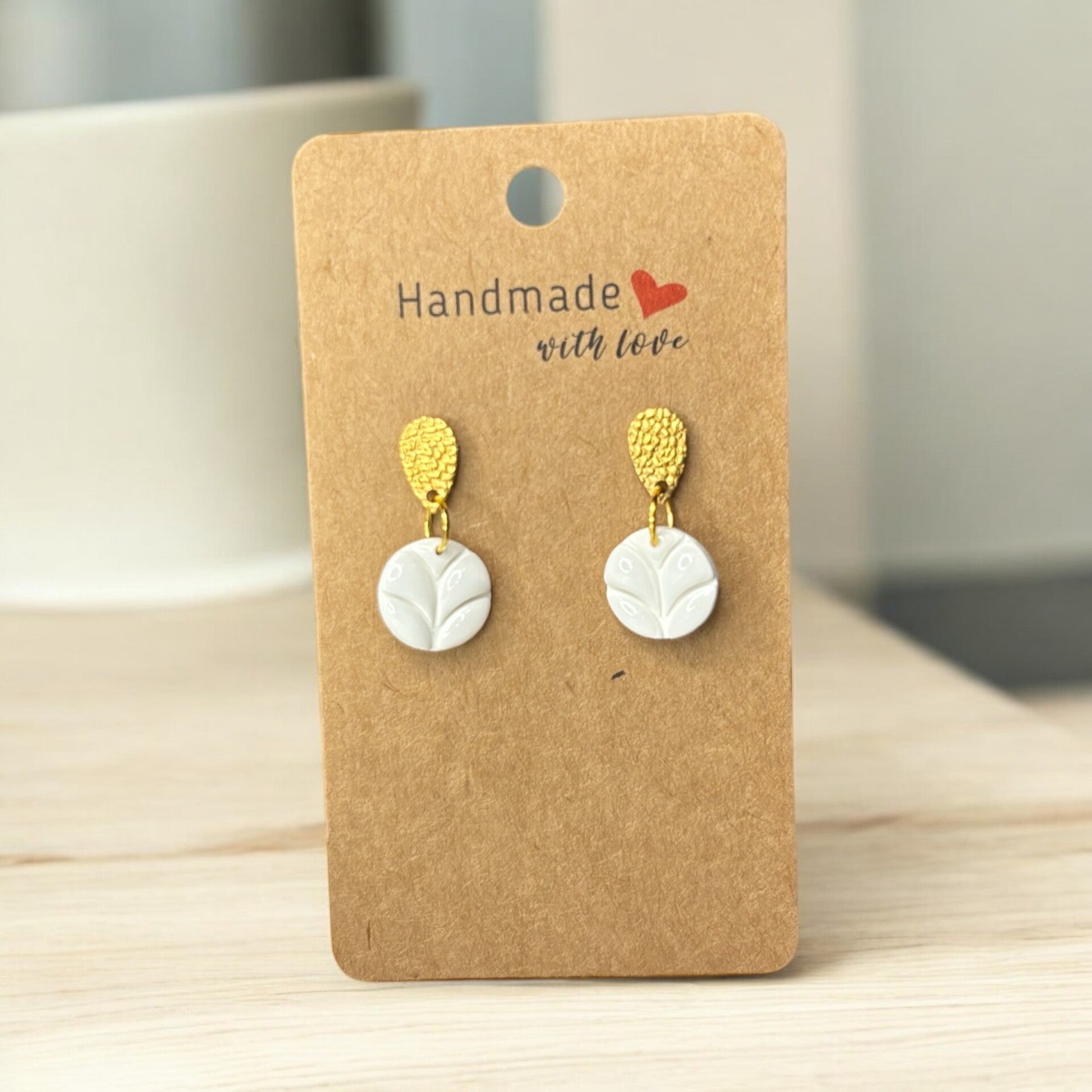 Polymer clay earrings