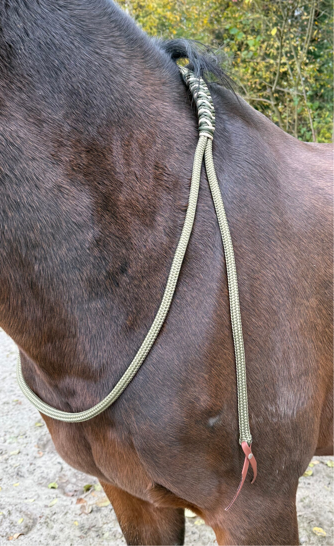 Verstelbare neckrope