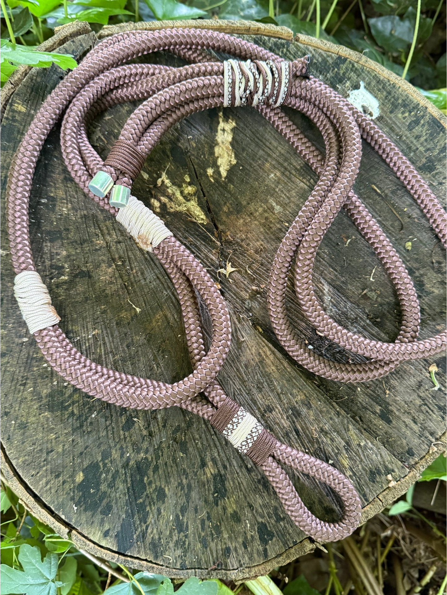 Combi neckrope bruin