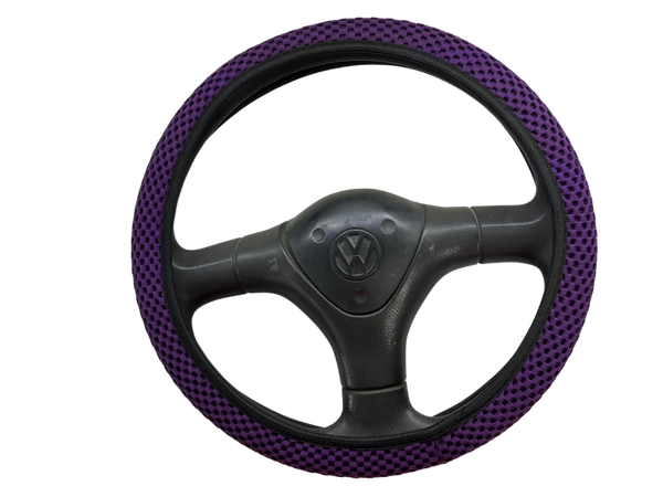 Protector Volante púrpura tela