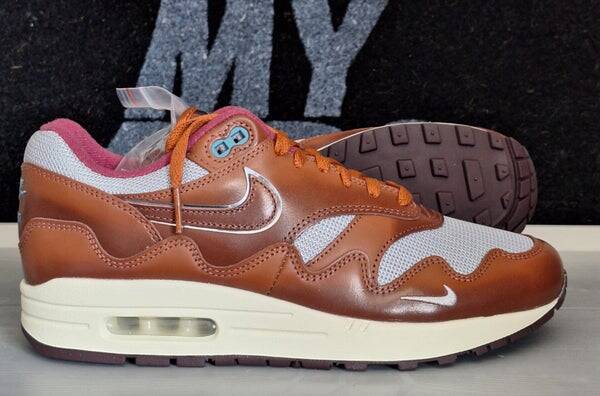 Nike air max 1 - patta dark russet 41