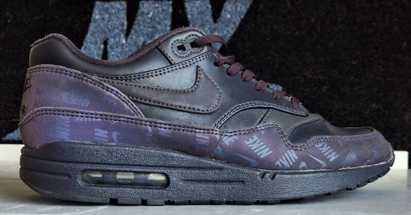Nike air max 1 - oil grey logo