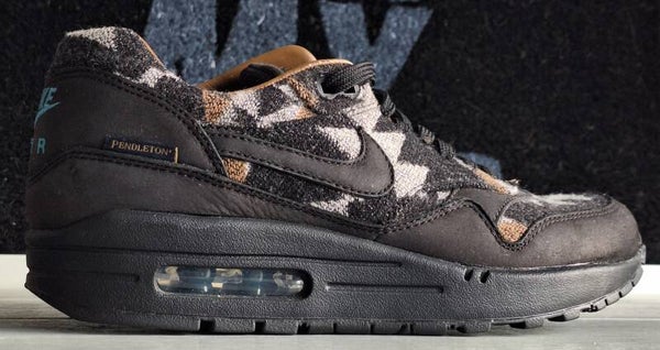 Nike air max 1 - QS pendleton black