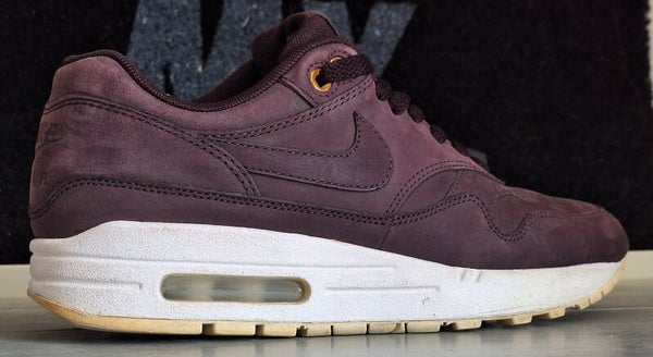 Nike air max 1 - premium port wine