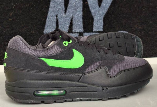 Nike air max 1 - Green Strike Black