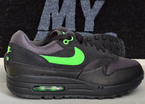 Nike air max 1 - Green Strike Black
