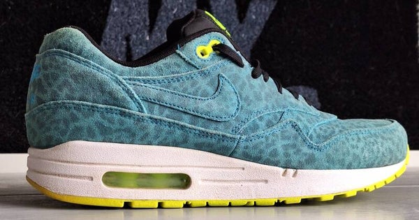 Nike air max 1 - blue leopard