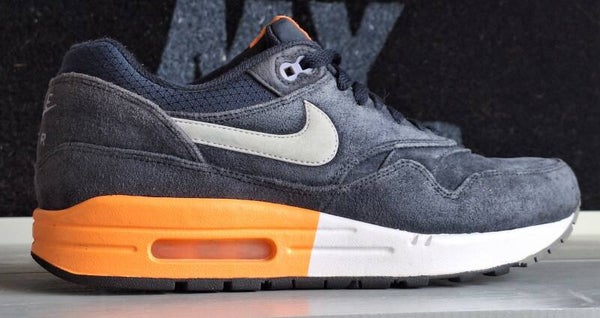 Nike air max 1 - Dark obsidian atomic orange