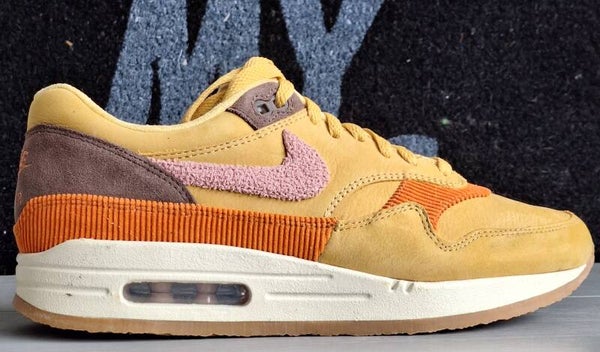 Nike air max 1 - Crepe wheat gold rust pink