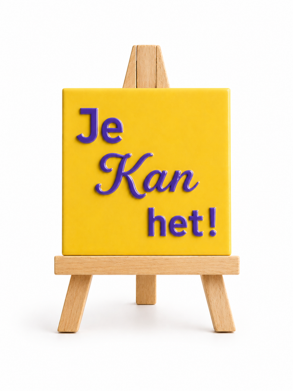 Tegeltje je kan het