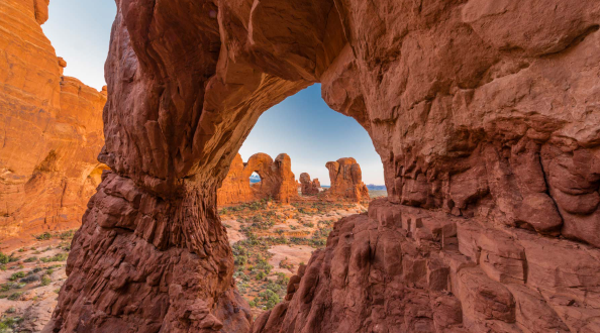 mountain landscape painting