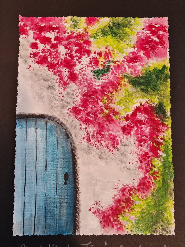 "Die blühende Türe"