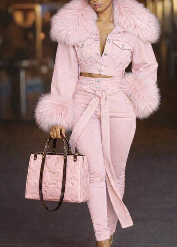 Item #LV1047P Pink purse