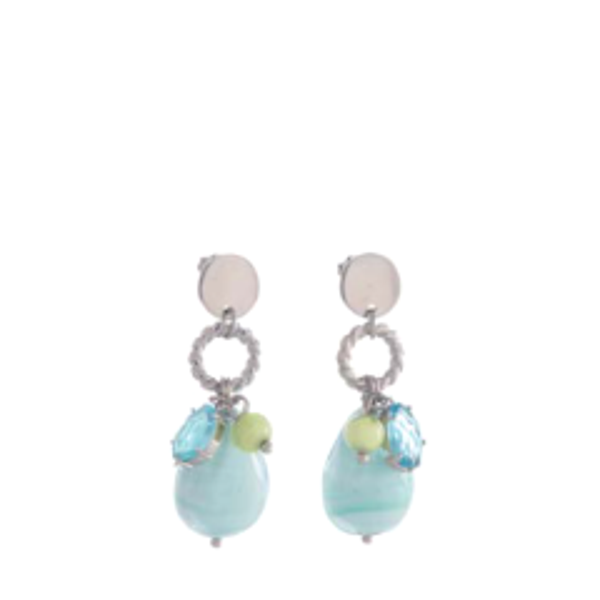 Orecchini pendenti in murano Jasmine