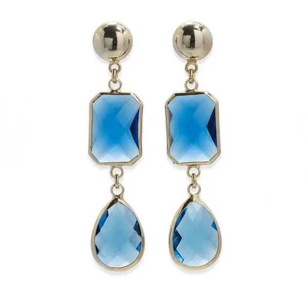 Orecchini pendenti in cristallo