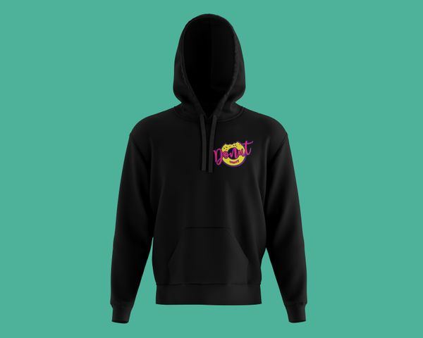 Donut zwart Hoodie