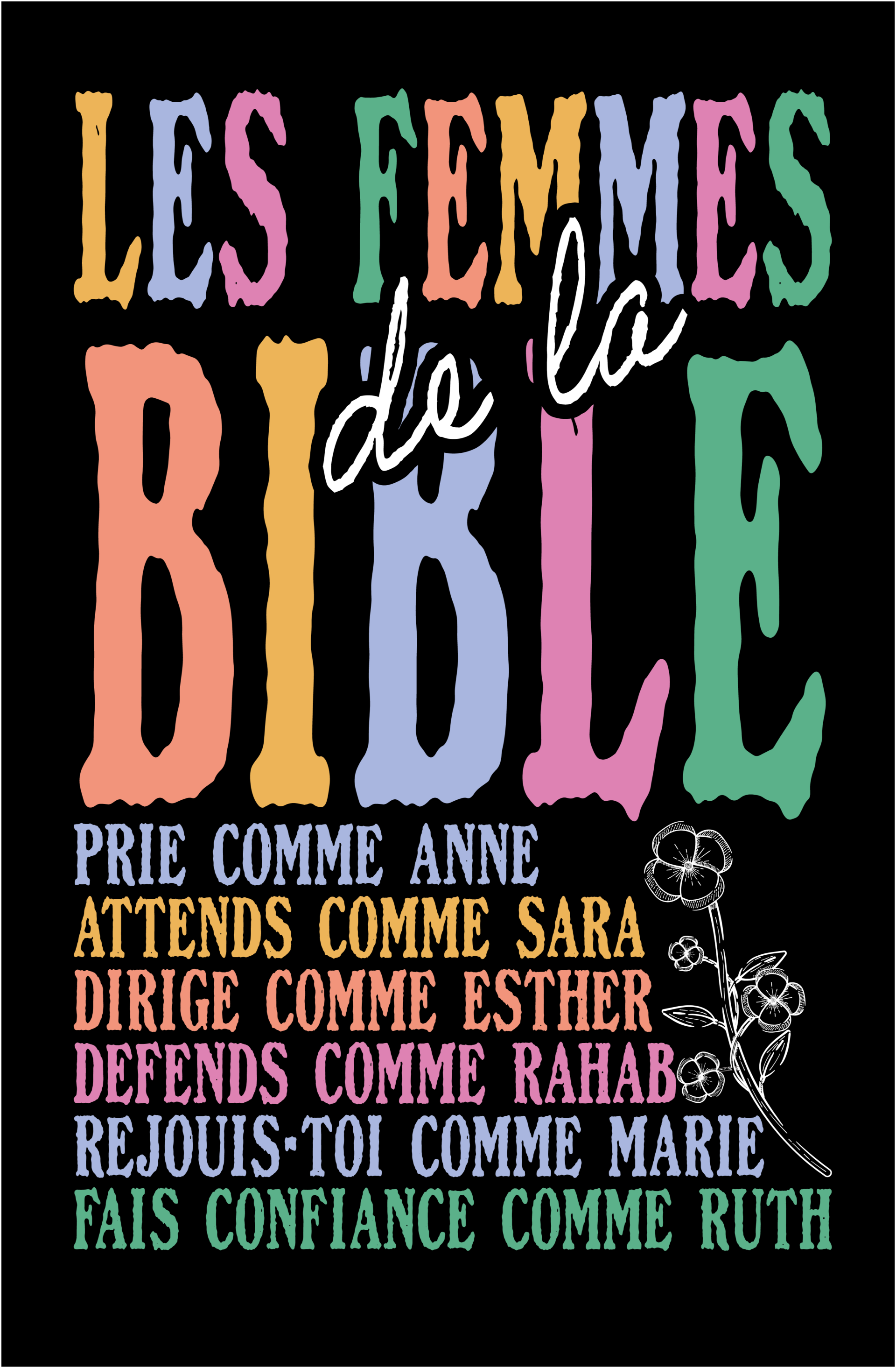 Femmes de la Bible-noir