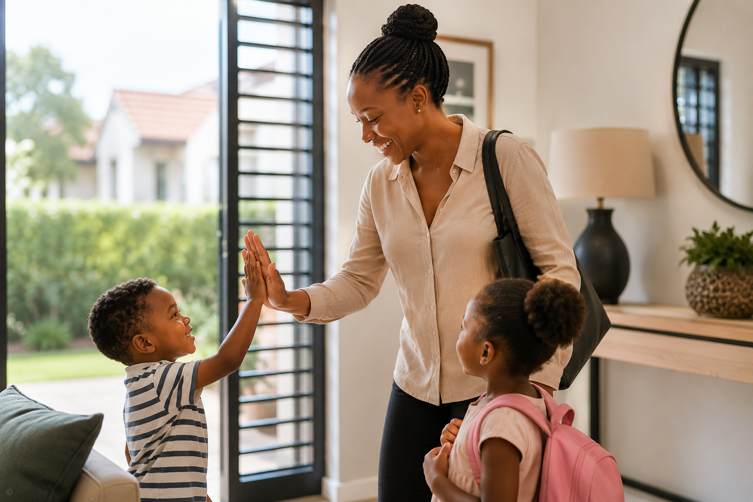 Reliable live-out nanny offering daytime childcare, child supervision, and family support in Nairobi homes.