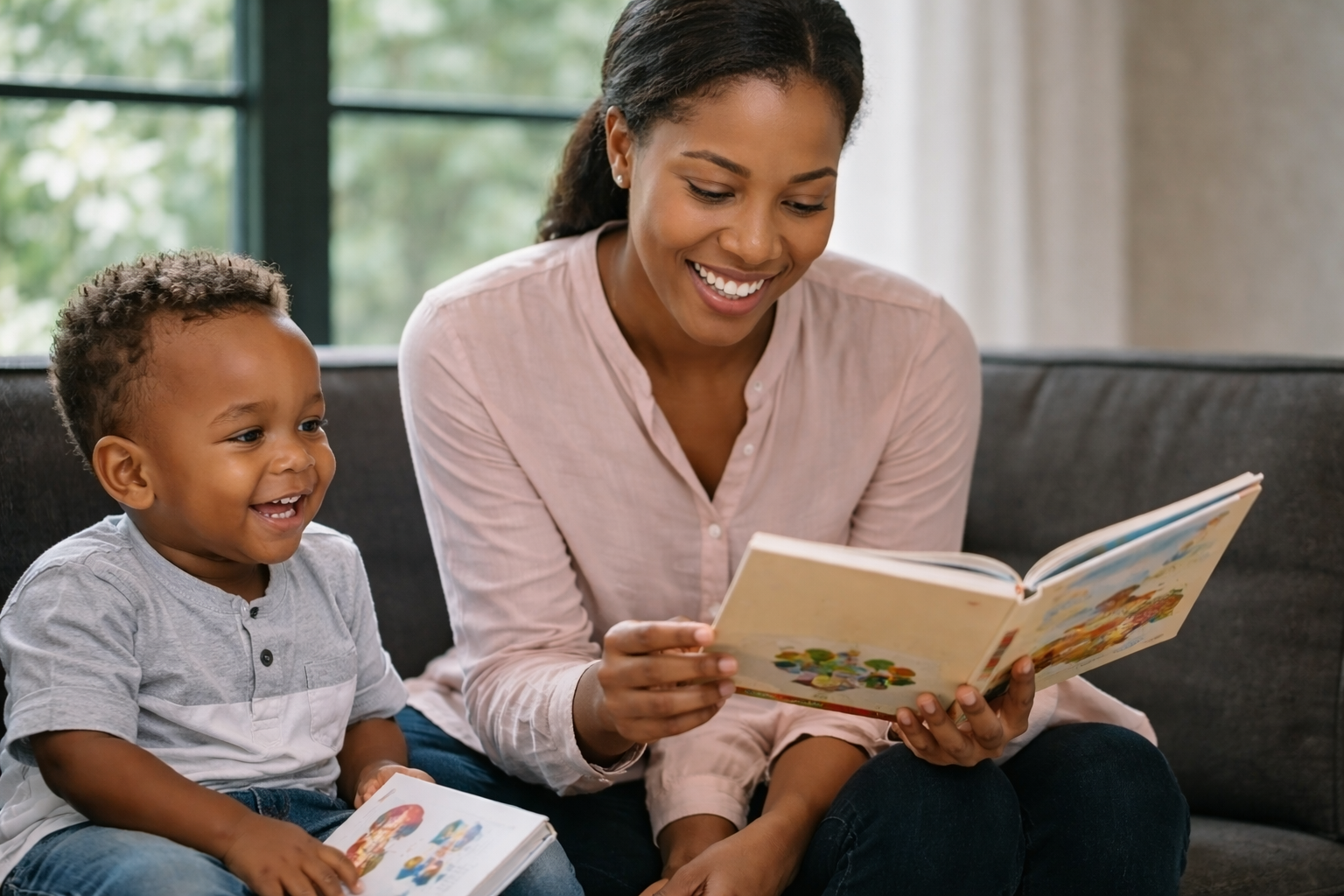 Verified nanny providing early learning and childcare support at home